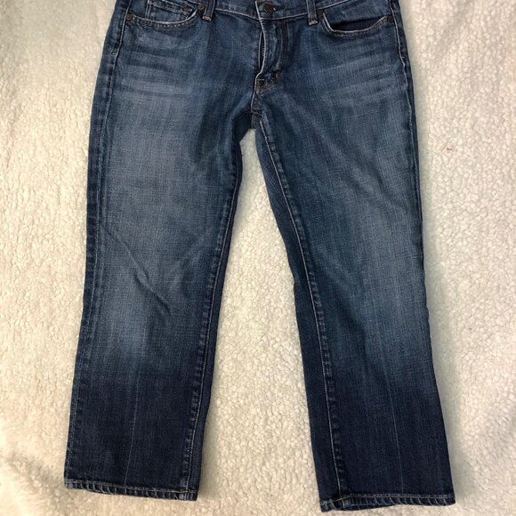 Citizens of Humanity Kelly #063 Low Waist Cropped Jeans Size 30 Capris - Picture 2 of 6
